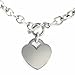 Flawless Sterling Silver Engravable Necklace with