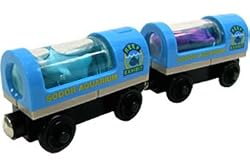 Thomas And Friends Wooden Railway - Light Up Aquarium Cars
