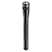 MAGLITE SP2201H 2-AA Cell Mini Flashlight with Holster, Black