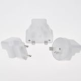 UK / EU / AU travel Adapter for PowerGen 15W/3.1A Wall Charger White
