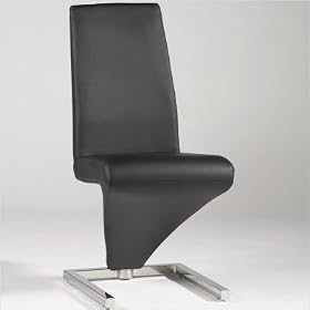 Sabrina Side Chair in Black [Set of 2]