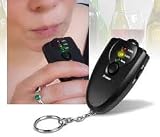 Portable Alcohol Breath Tester Black Breathalyzer