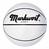 Markwort White Autograph Basketball, Size 5