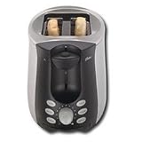 Oster63162-SliceToasterwithExtraWideSlots,Black/Stainless