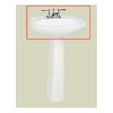 St. Thomas Creations 5202.042.01 Marathon Junior Pedestal Sink Basin Only, White