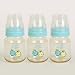 Momo Baby Wide Neck 6oz BPA-Free PES Plastic Bottles - 3-Pack