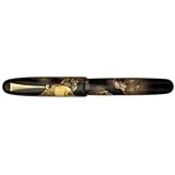 Namiki Chinkin Series Hawk Fountain Pen - Broad