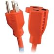 GE 51924 Indoor/Outdoor 25-Foot General Purpose Grounded Extension Cord, Orange