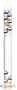 River City Clocks 21 Inch Liquid Galileo Thermometer with Ten Multi-Color Floats and Gold Tags - Model # L3751G