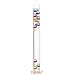River City Clocks 21 Inch Liquid Galileo Thermometer with Ten Multi-Color Floats and Gold Tags - Model # L3751G