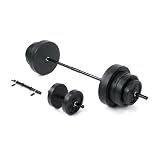 US Weight F0115 115-Pound Duracast Weight Set With Dumbbells