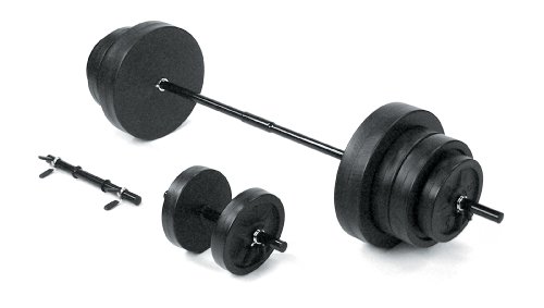 US Weight F0115 115-Pound Duracast Weight Set With Dumbbells
