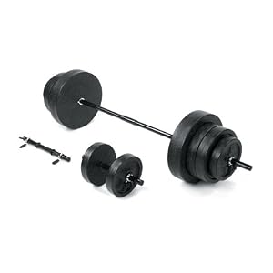 US Weight F0115 115-Pound Duracast Weight Set With Dumbbells