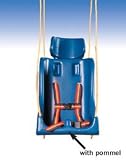 full support swing seat with pommel, small (child)