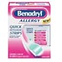 Benadryl Allergy Quick Dissolve Strips, Vanilla Mint For Allergy Relief - 10 ea