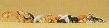 Preiser 14165 Dogs And Cats