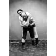 Wrestling Hold from Behind - Paper Poster (18.75 x 28.5)