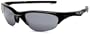 Oakley Men's Half Jacket Iridium Sunglasses,Jet Black Frame/Black Lens,one size