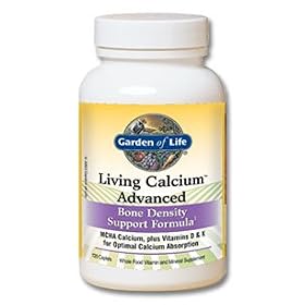 Living Calcium Advanced by Garden Of Life 120 Caplets