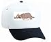 White Cap with sausages, stealing, thief, sneaking, cat, cartoon, pet, animal