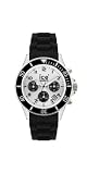 Ice-Watch Unisex-Armbanduhr Medium Chrono Schwarz CH.BK.U.S.10