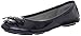 AK Anne Klein Women's Bassin Ballet Flat,Navy,8.5 M US
