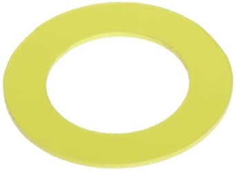 thumbnail image 2 of 20-Pack Yellow PVC Slotted Shims - 0.020" Thickness, 2" X 2" Size For Bolts And Screws 2 of 13