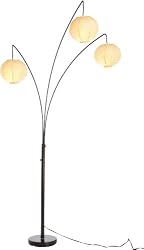 Adesso Spheres Arc Lamp, Antique Bronze