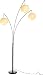 Adesso Spheres Arc Lamp, Antique Bronze