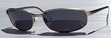 Porn Star Optics HIGHWAY STAR Matte Silver Sunglasses with Smoke Polycarbonate Lenses