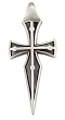 BICO AUSTRALIA JEWELRY (BCR8) AMILE - BENEVOLENCE SHOULDERING BURDEN - Comes with a Generic 18 inch (to 20in) Adjustable 4mm Black Rubber Necklace.