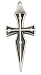 BICO AUSTRALIA JEWELRY (BCR8) AMILE - BENEVOLENCE SHOULDERING BURDEN - Comes with a Generic 18 inch (to 20in) Adjustable 4mm Black Rubber Necklace.
