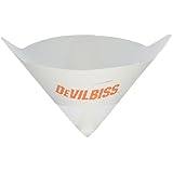 DeVilbiss 802351 190 Micron Fine Nylon Paint Strainer, (Box of 100)