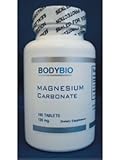 BodyBio/E-Lyte - Magnesium Carbonate 135 mg 100 tabs