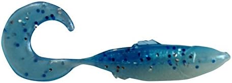 Fle Fly 2.5" Electric Blue/Pearl Go Go Minnow- 12 Pack