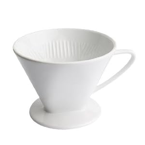 HIC Porcelain Coffee Filter for Number 1 Cone Filters by HIC