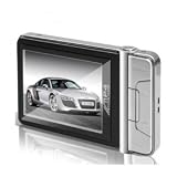 4GB Silver MP4 / MP3 Player/1.3M Pixel 2.4 LCD, Metal casing,SD Slot