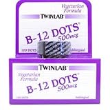 Health Genesis - TwinLab - B-12 Dots 500mcg - 100 dots