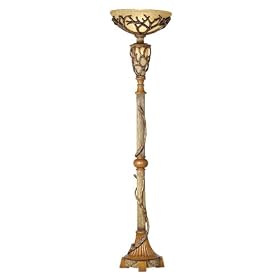 Dick Idol Algonquin Peak with Nightlight Torchiere by Dick Idol