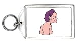 Keychain with man, Asia, Malaysia, profile, face