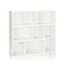 Way Basics zBoard Eco Stackable Rectangle Shelf- White (BS-285-580-390-WE)
