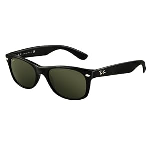 RAY BAN 2140 ORIGINAL WAYFARER 901 BLACK PLASTIC SUNGLASSES, 50mm-22mm (SMALL SIZE 50mm)