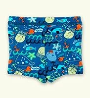 Assorted Print Nappy Swim Trunks