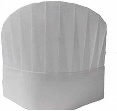YouBinYa round toques 22cm chef hat 20 pieces set non-woven disposable type