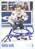 Aaron Ward, Michigan - Winnipeg Jets Autographed Card
