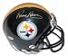 Franco Harris Autographed Pittsburgh Steelers Riddell Mini Helmet