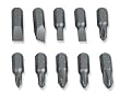 10-pc. 1" Driver Bit Set