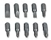 10-pc. 1" Driver Bit Set