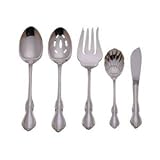HAMPTON SILVER SERVING SET - SERVING SET, STERLING SILVER, HAMPTON COURT COLLECTION (SET OF 5)