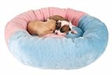 Trixie 3682 Dooley Kuschelbett, &oslash; 50 cm, hellblau/rosa